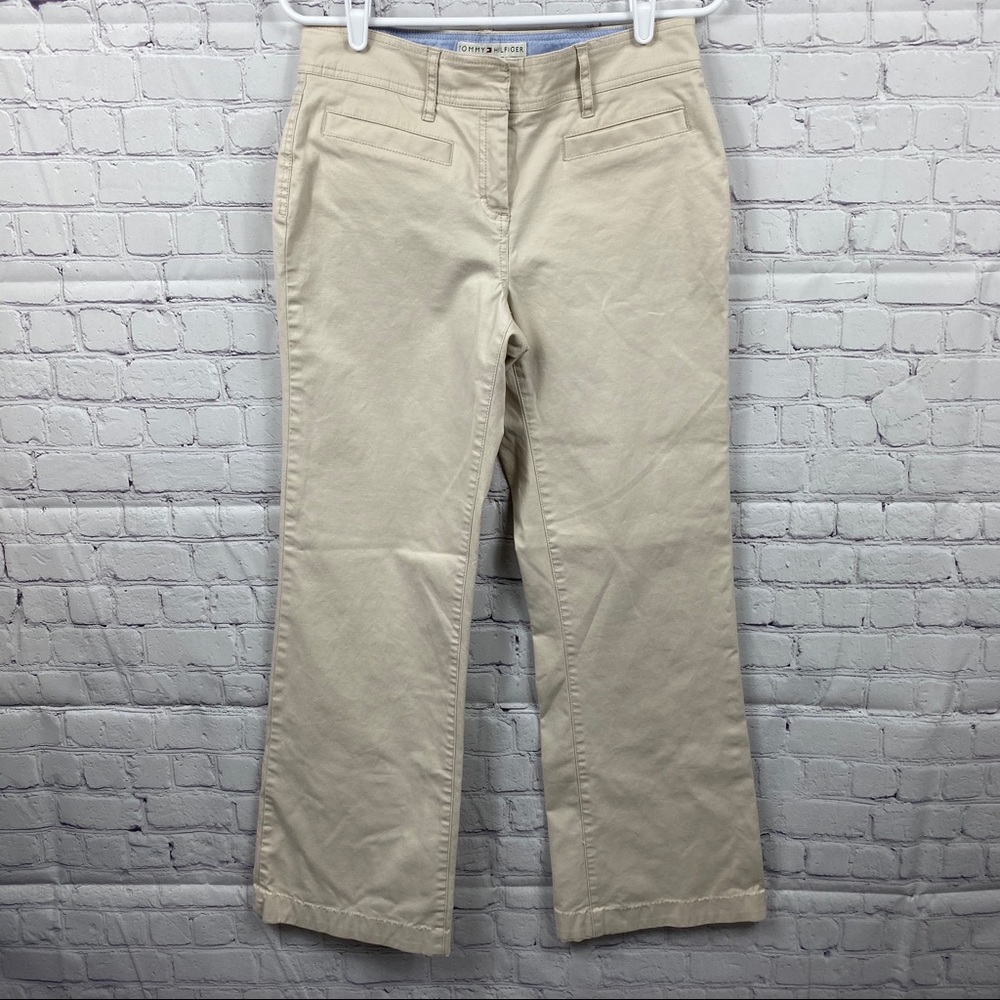 Tommy Hilfiger Stretch Janie Fit Khaki Pants 4
